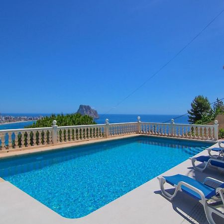Villa Con Piscina Y Vistas Al Mar - Mar 27 H Calpe Buitenkant foto