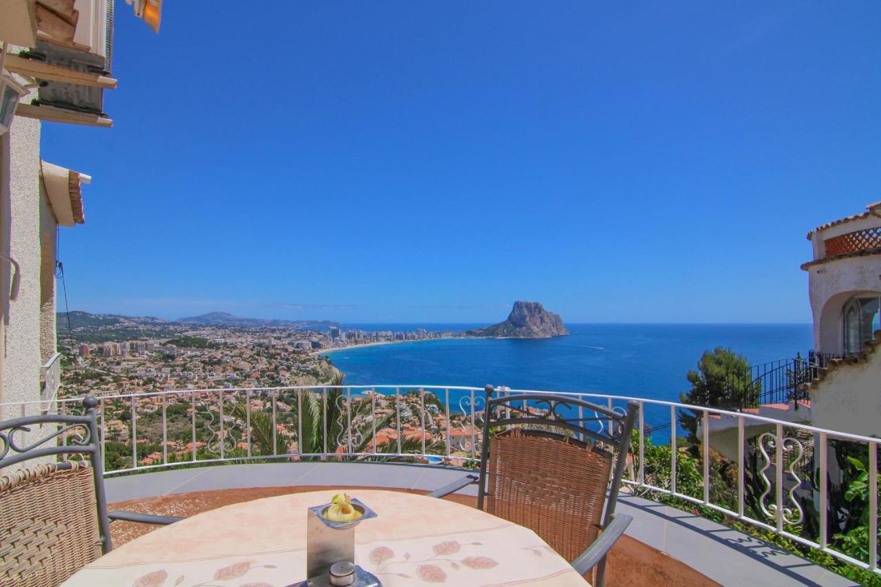 Villa Con Piscina Y Vistas Al Mar - Mar 27 H Calpe Buitenkant foto