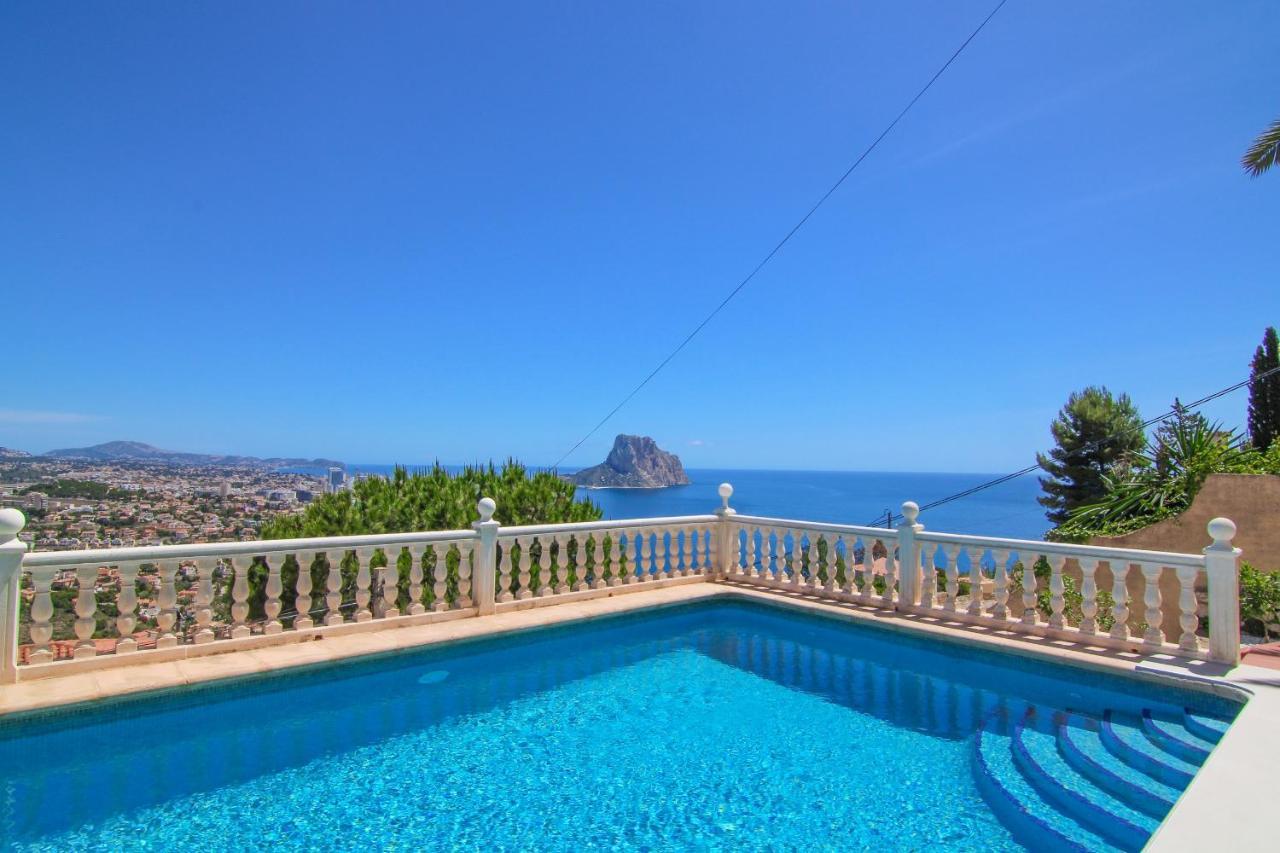 Villa Con Piscina Y Vistas Al Mar - Mar 27 H Calpe Buitenkant foto