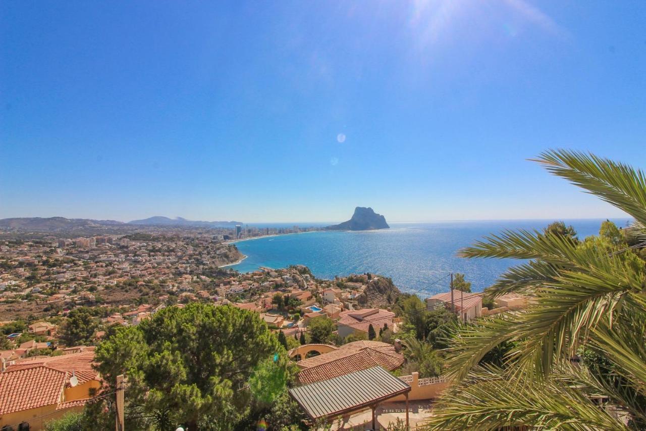 Villa Con Piscina Y Vistas Al Mar - Mar 27 H Calpe Buitenkant foto