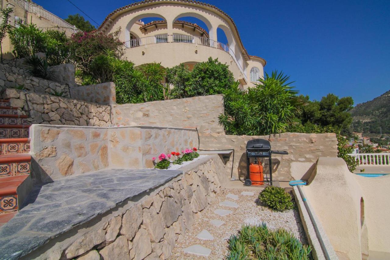 Villa Con Piscina Y Vistas Al Mar - Mar 27 H Calpe Buitenkant foto